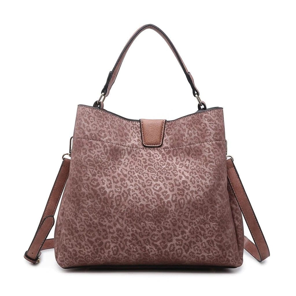 M1951 Three Compartment Satchel w/ Zip and Inner Slip Pockets - MiMi Wholesale