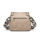M1970 Structured Flapover Crossbody w/ Guitar Strap - MiMi Wholesale