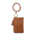 M1973 Wristlet Zipper Bangle/Wallet/Cardholder w/ Tassel - MiMi Wholesale