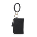M1973 Wristlet Zipper Bangle/Wallet/Cardholder w/ Tassel - MiMi Wholesale