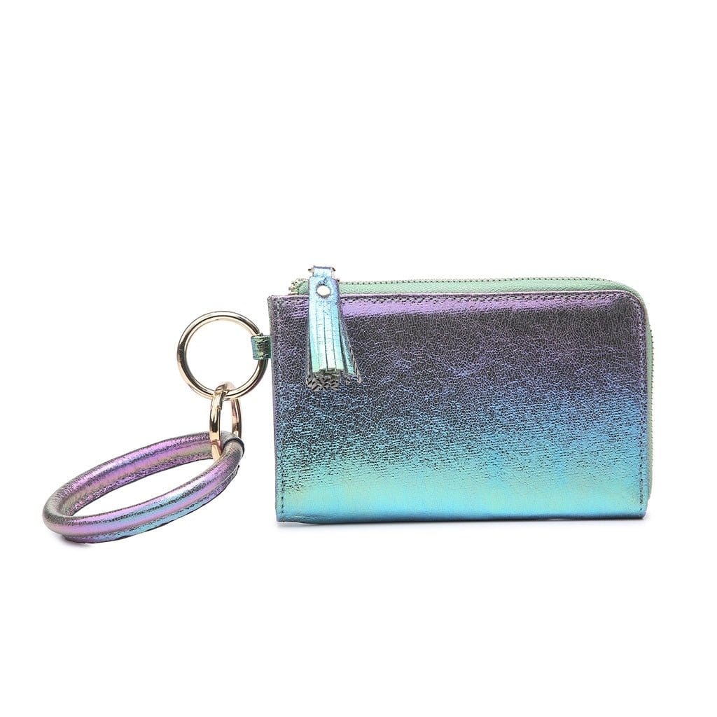 M1973 Wristlet Zipper Bangle/Wallet/Cardholder w/ Tassel - MiMi Wholesale