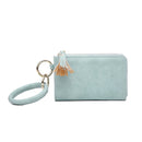 M1973 Wristlet Zipper Bangle/Wallet/Cardholder w/ Tassel - MiMi Wholesale