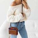 M1974RF RFID Protected Two Compartment Crossbody - MiMi Wholesale