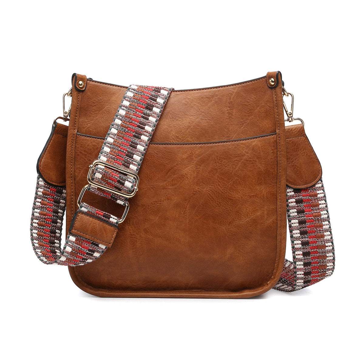 M1977 Crossbody with Leopard Guitar Strap - MiMi Wholesale