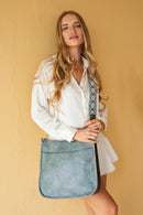 M1977 Crossbody with Leopard Guitar Strap - MiMi Wholesale