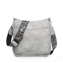 M1977 Crossbody with Leopard Guitar Strap - MiMi Wholesale