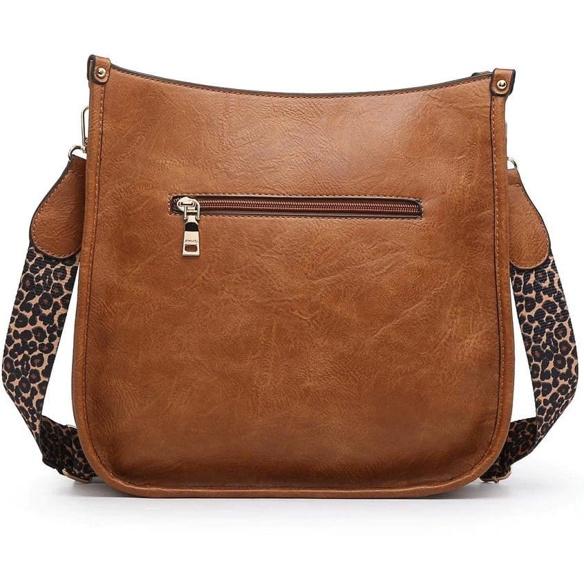 M1977COW Cow Hide Crossbody - MiMi Wholesale