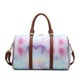 M1989 Shimmer Tie-Dye Printed Leather Round Printed Duffel Bag - MiMi Wholesale