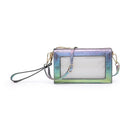 M2002 Three Compartments Crossbody w/Clear Phone Window - MiMi Wholesale