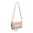 M2002 Three Compartments Crossbody w/Clear Phone Window - MiMi Wholesale