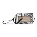 M2002 Three Compartments Crossbody w/Clear Phone Window - MiMi Wholesale
