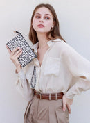 M2002 Three Compartments Crossbody w/Clear Phone Window - MiMi Wholesale