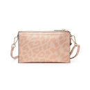 M2002 Three Compartments Crossbody w/Clear Phone Window - MiMi Wholesale
