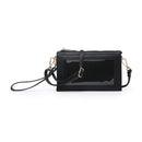 M2002 Three Compartments Crossbody w/Clear Phone Window - MiMi Wholesale