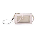 M2002 Three Compartments Crossbody w/Clear Phone Window - MiMi Wholesale