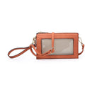 M2002 Three Compartments Crossbody w/Clear Phone Window - MiMi Wholesale