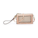 M2002 Three Compartments Crossbody w/Clear Phone Window - MiMi Wholesale