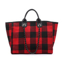 M2044 Kristina Satchel w/ Chain Shoulder Strap - MiMi Wholesale