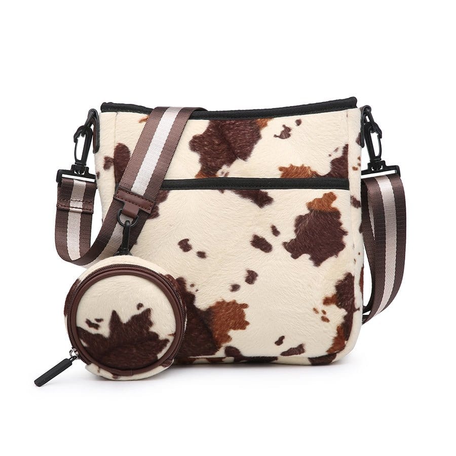 M2054COW Neoprene Crossbody w/Guitar Strap - MiMi Wholesale