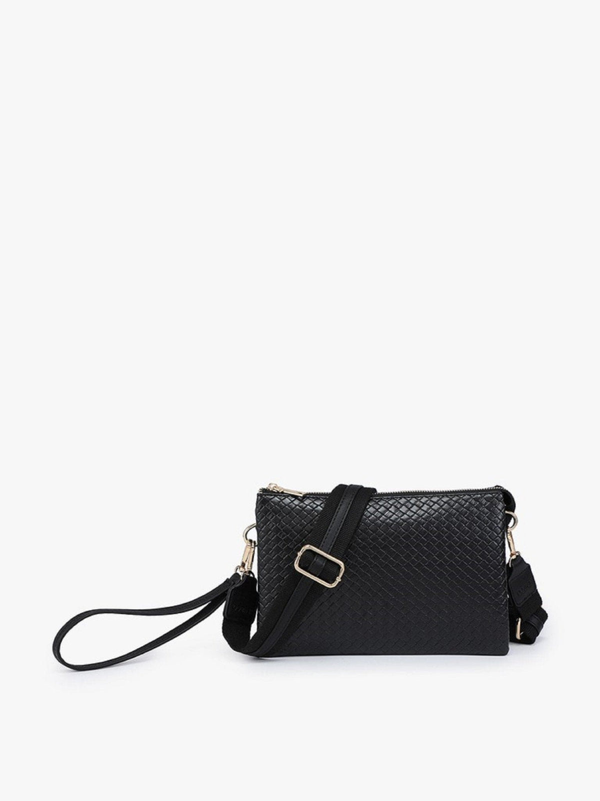 M2056DWV Izzy Diagonal Woven Crossbody w/ Guitar Strap - MiMi Wholesale