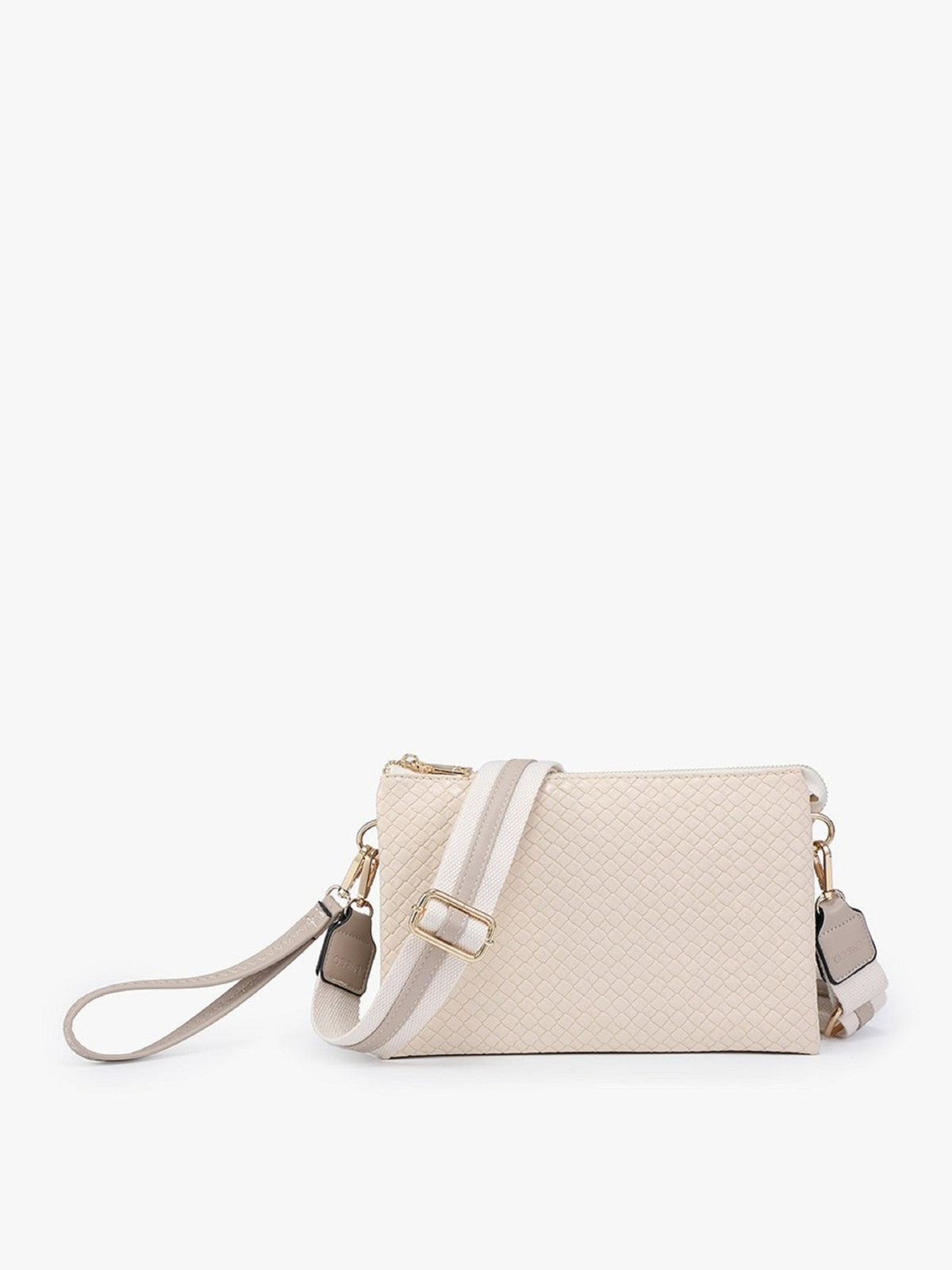 M2056DWV Izzy Diagonal Woven Crossbody w/ Guitar Strap - MiMi Wholesale