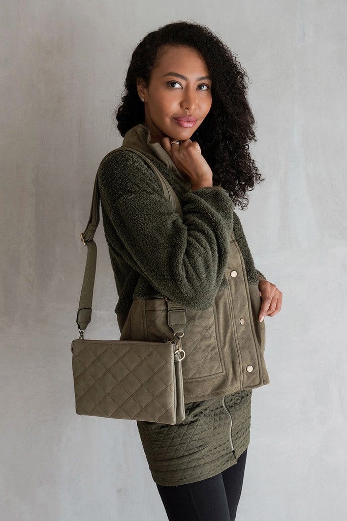 M2056QLT Izzy Quilted Crossbody w/ Guitar Strap - MiMi Wholesale