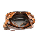 M2180 Large Tassel Hobo w/ Braided Handle - MiMi Wholesale