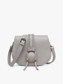 M2266 Georgie Front Detail Crossbody - MiMi Wholesale