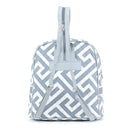 MA401 Quilted Maze Print Zippered Backpack - MiMi Wholesale