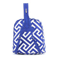 MA401 Quilted Maze Print Zippered Backpack - MiMi Wholesale