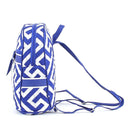 MA401 Quilted Maze Print Zippered Backpack - MiMi Wholesale
