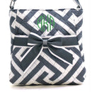 MA501 Quilted Maze Print Crossbody Bag - MiMi Wholesale