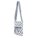 MA501 Quilted Maze Print Crossbody Bag - MiMi Wholesale