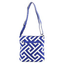 MA501 Quilted Maze Print Crossbody Bag - MiMi Wholesale