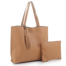 MA5091BS Monogrammable Reversible Bag-in-a-Bag w/ Tassel - MiMi Wholesale