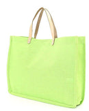 MA514 Jute Burlap Large Tote Bag - MiMi Wholesale