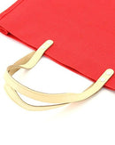 MA514 Jute Burlap Large Tote Bag - MiMi Wholesale