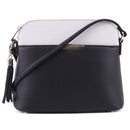MA5314A Monogrammmable Front Pocket Dome Crossbody w/ Tassel - MiMi Wholesale