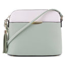 MA5314A Monogrammmable Front Pocket Dome Crossbody w/ Tassel - MiMi Wholesale