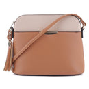 MA5314A Monogrammmable Front Pocket Dome Crossbody w/ Tassel - MiMi Wholesale