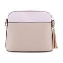 MA5314A Monogrammmable Front Pocket Dome Crossbody w/ Tassel - MiMi Wholesale