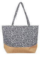 MB0082 Leopard Print Tote Bag - MiMi Wholesale