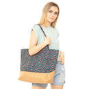 MB0082 Leopard Print Tote Bag - MiMi Wholesale