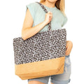 MB0082 Leopard Print Tote Bag - MiMi Wholesale