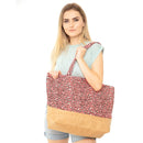 MB0082 Leopard Print Tote Bag - MiMi Wholesale