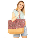 MB0082 Leopard Print Tote Bag - MiMi Wholesale