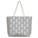 MB0134 Gold Foil Pineapple Beach Tote Bag - MiMi Wholesale