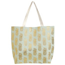 MB0134 Gold Foil Pineapple Beach Tote Bag - MiMi Wholesale