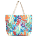 MB0135 Multi-Color Cactus Beach Tote Bag - MiMi Wholesale