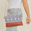 MB0141 Aztec Crossbody & Wristlet Bag - MiMi Wholesale
